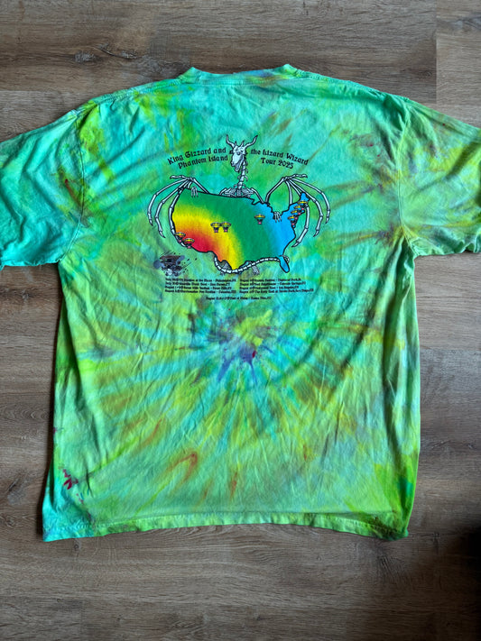 PHANTOM ISLAND TOUR TEE TIE DYE - COSMO